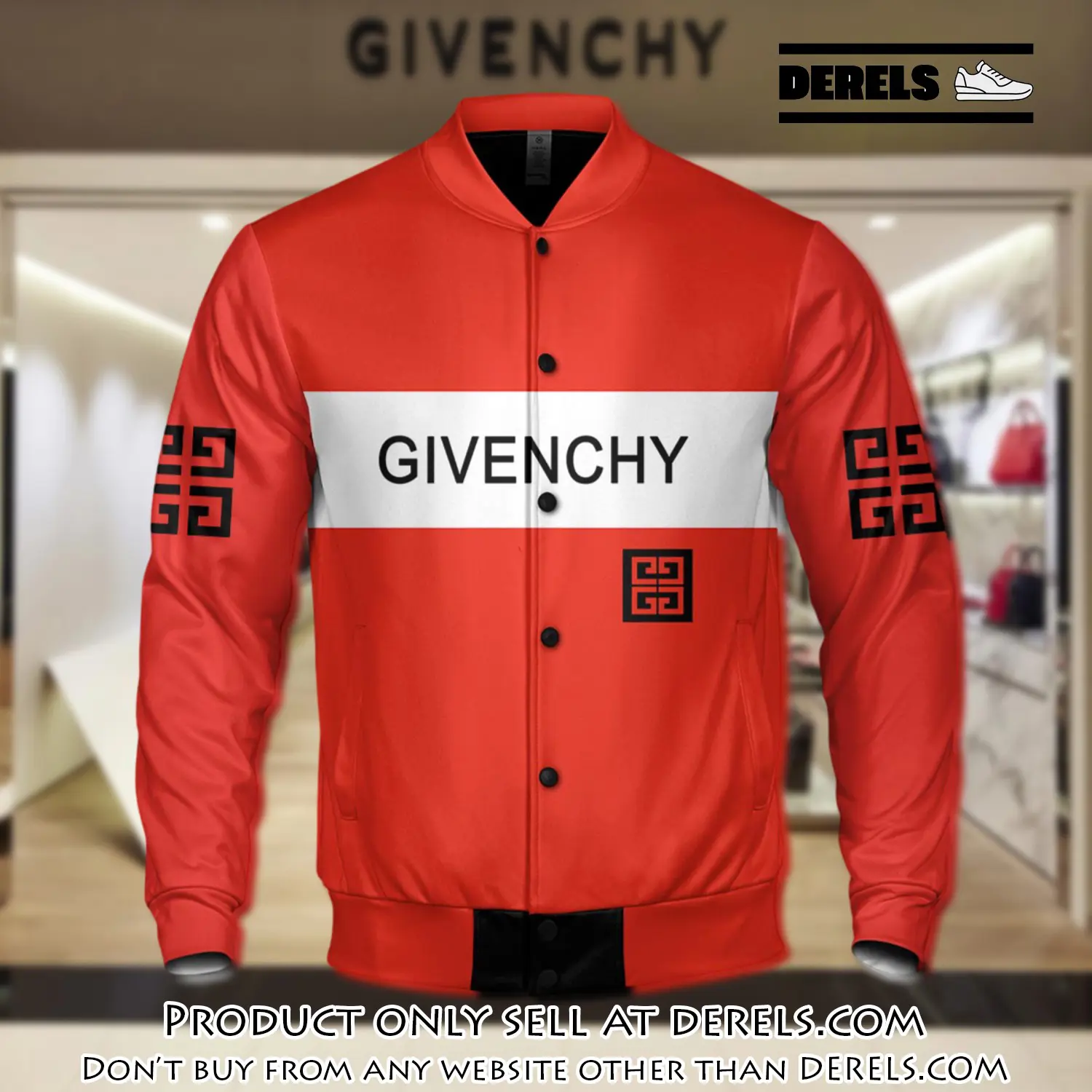 Luxury givenchy varsity premium baseball jacket bjv1045 dr2754539